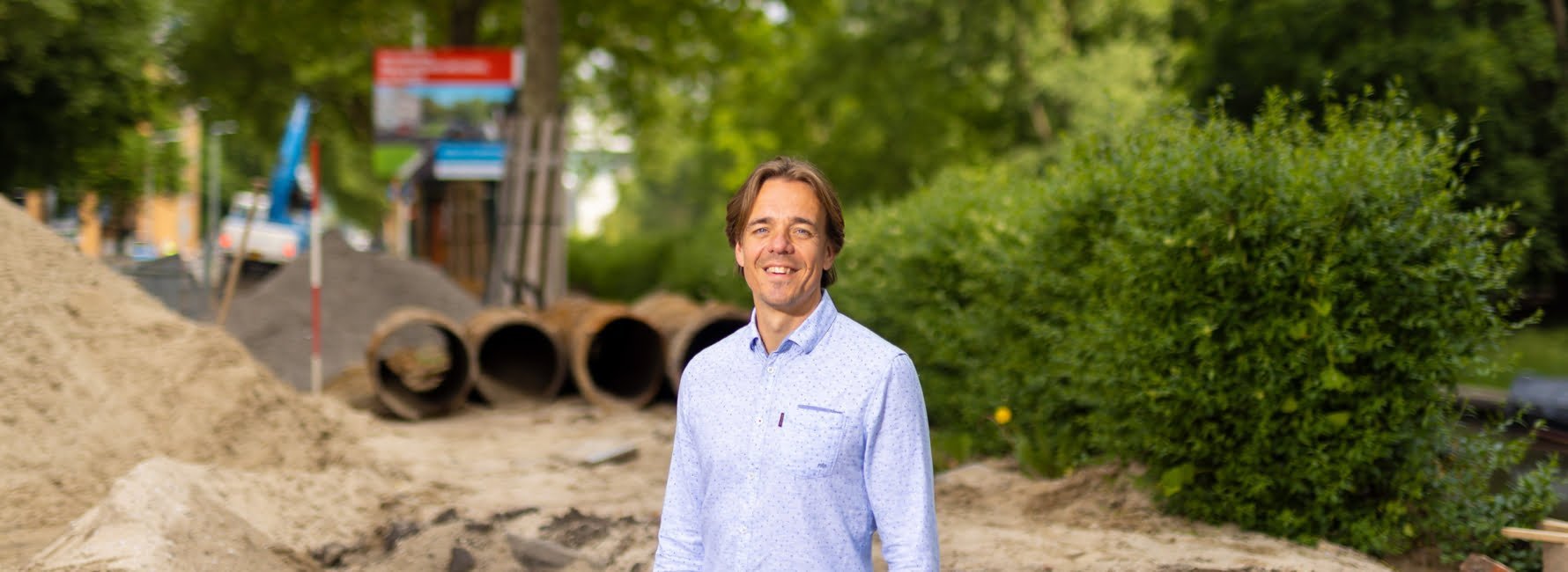 Collega Binne, adviseur ondergrond bij gemeente Utrecht