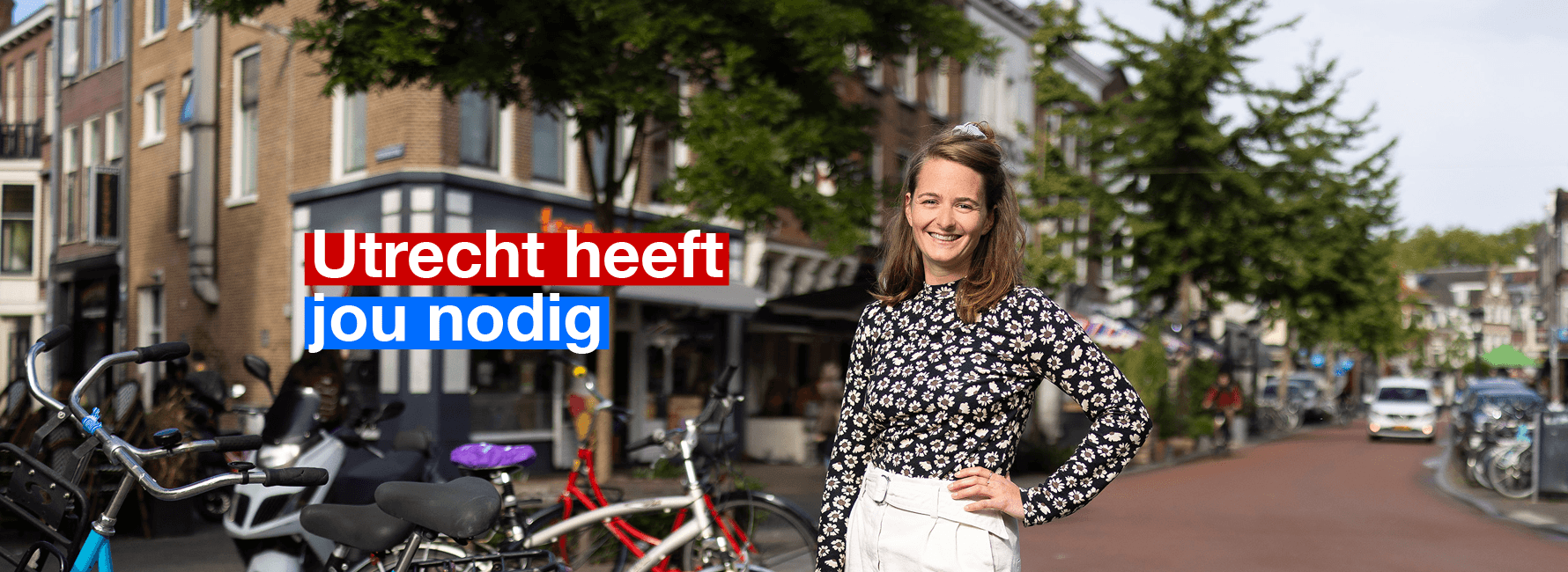Annejon staat in de Voorstraat in Utrecht